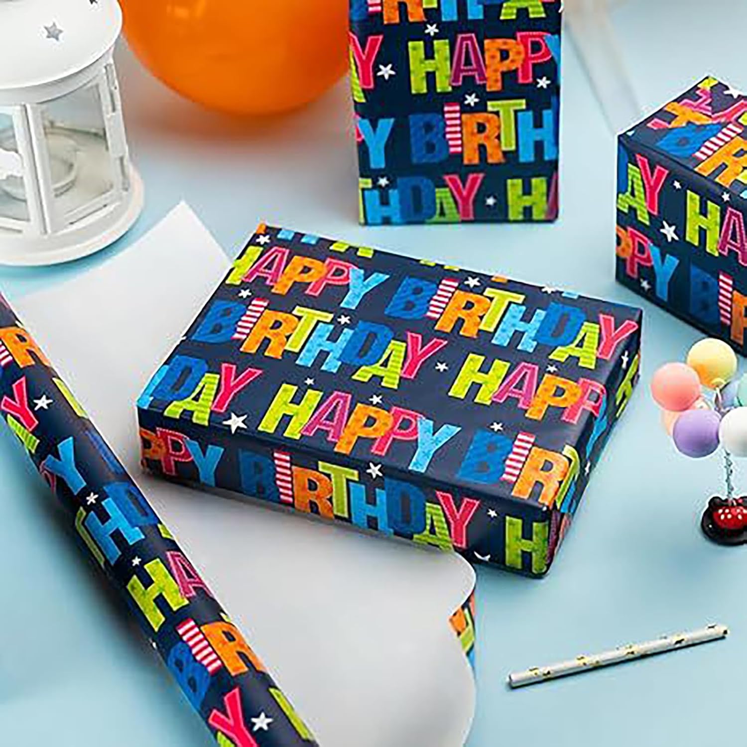 Thumbnail 4 de Trrrioosy Geschenkpapier 4 Rollen 43 cm breit