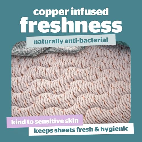 Detalle de Silentnight Restore Cooling Copper Mattress Topper (Double)