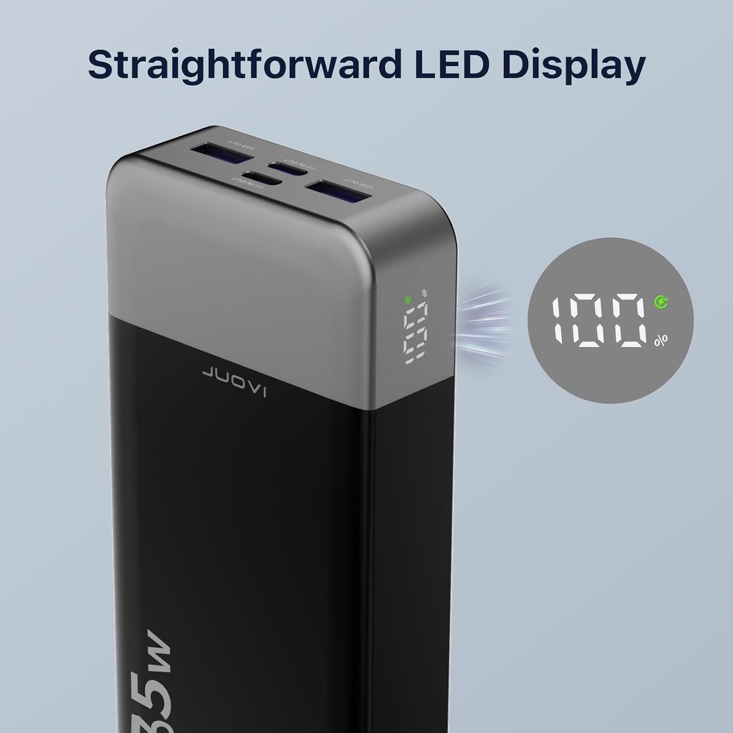 Thumbnail 5 de JUOVI Chargeur Portable 20000mAh 35W : Charging rapide et polyvalence pour smartphones et accessoires