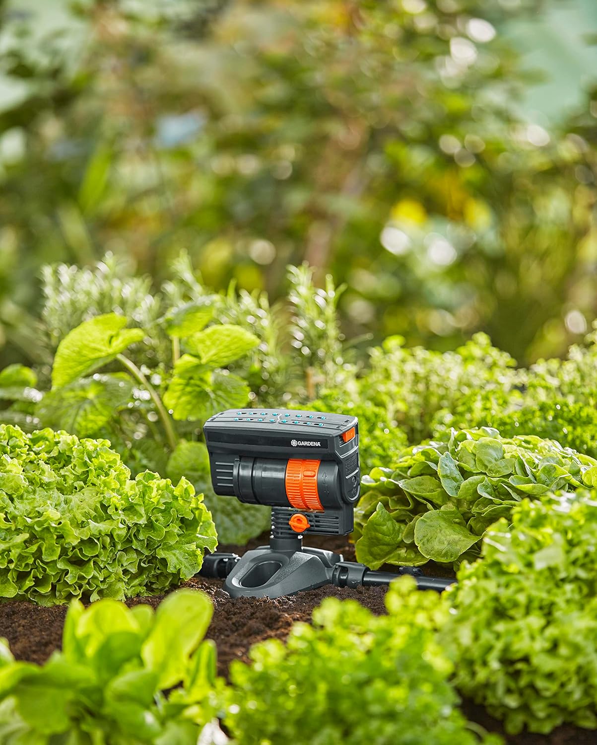 Detalle de Gardena Micro-Drip-System Viereckregner OS 90 – Regner für rechteckige Flächen bis 90 m²