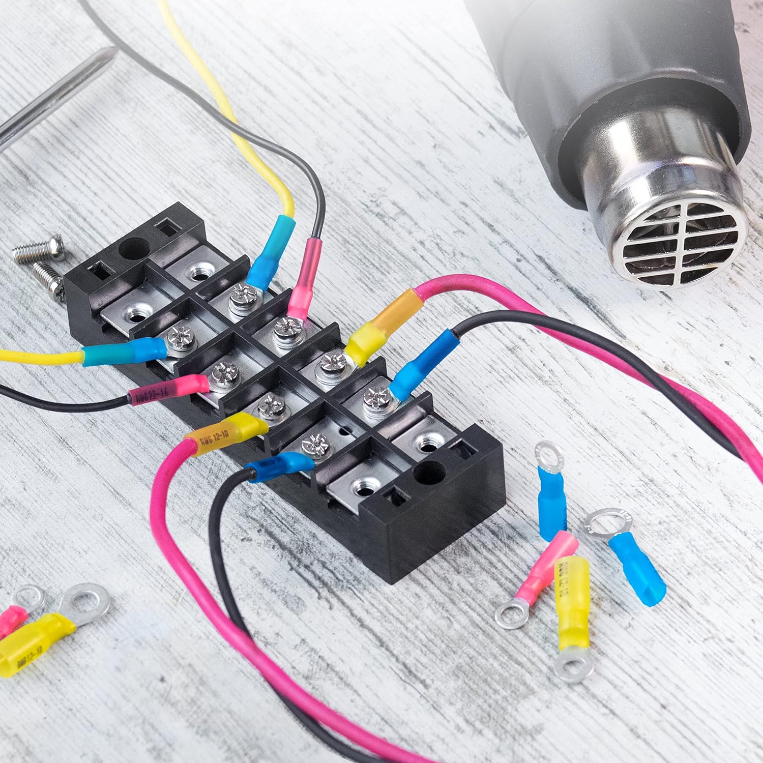 Detalle de Heat shrink wire connectors kit 270 pcs