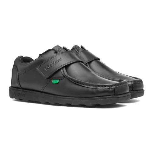 Thumbnail 6 de Kickers Fragma Single Strap Moc Toe Leather Shoes