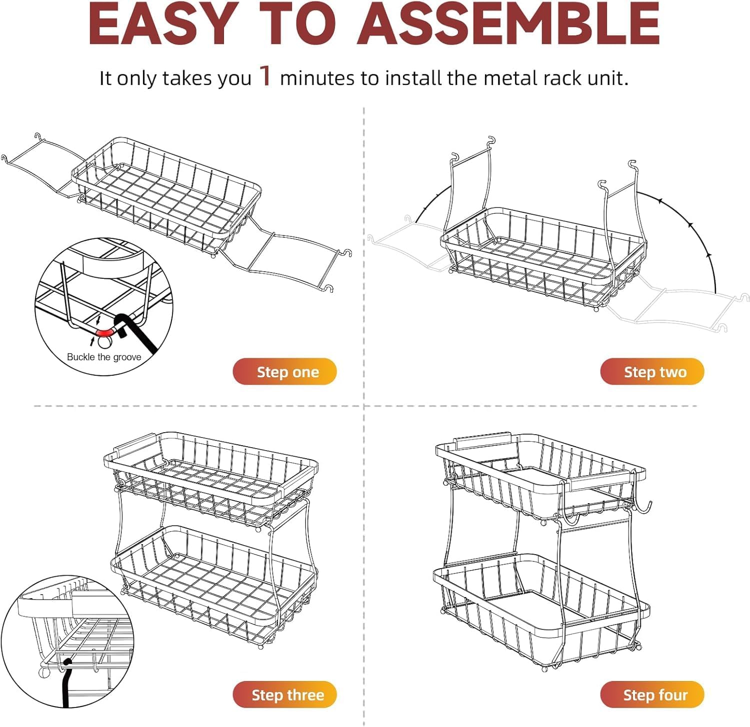 Thumbnail 6 de Sevenblue 2 Tier Fruit Basket 2026