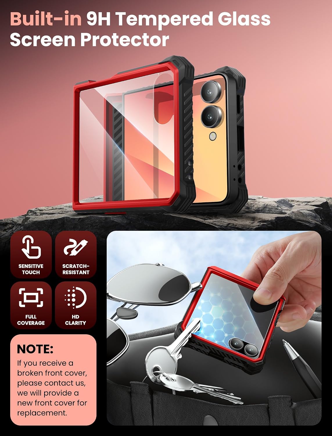 Thumbnail 6 de i-Blason Samsung Galaxy Z Flip 7 Armorbox Case with Stand