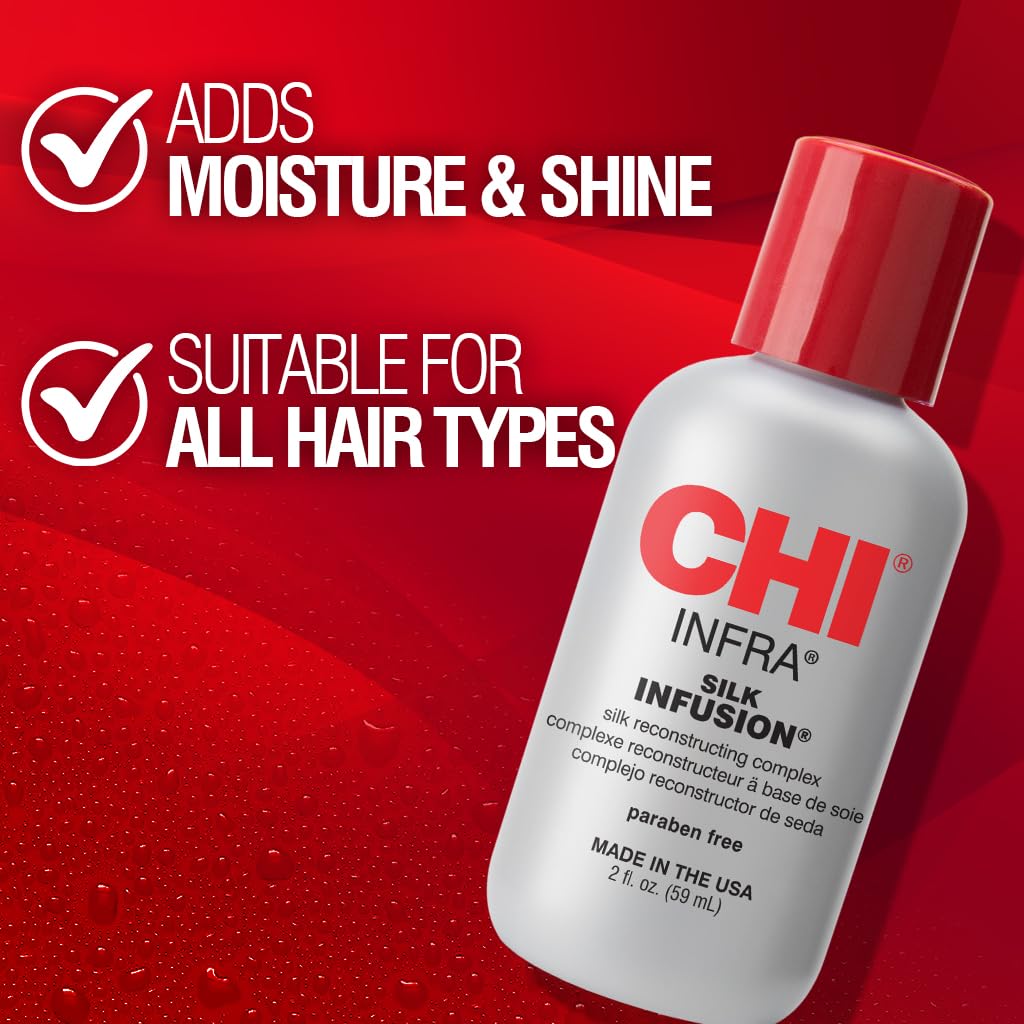 Thumbnail 2 de CHI Infra Silk Infusion Leave-In Hair Treatment (2 oz) for Smooth, Shiny, Strong Hair