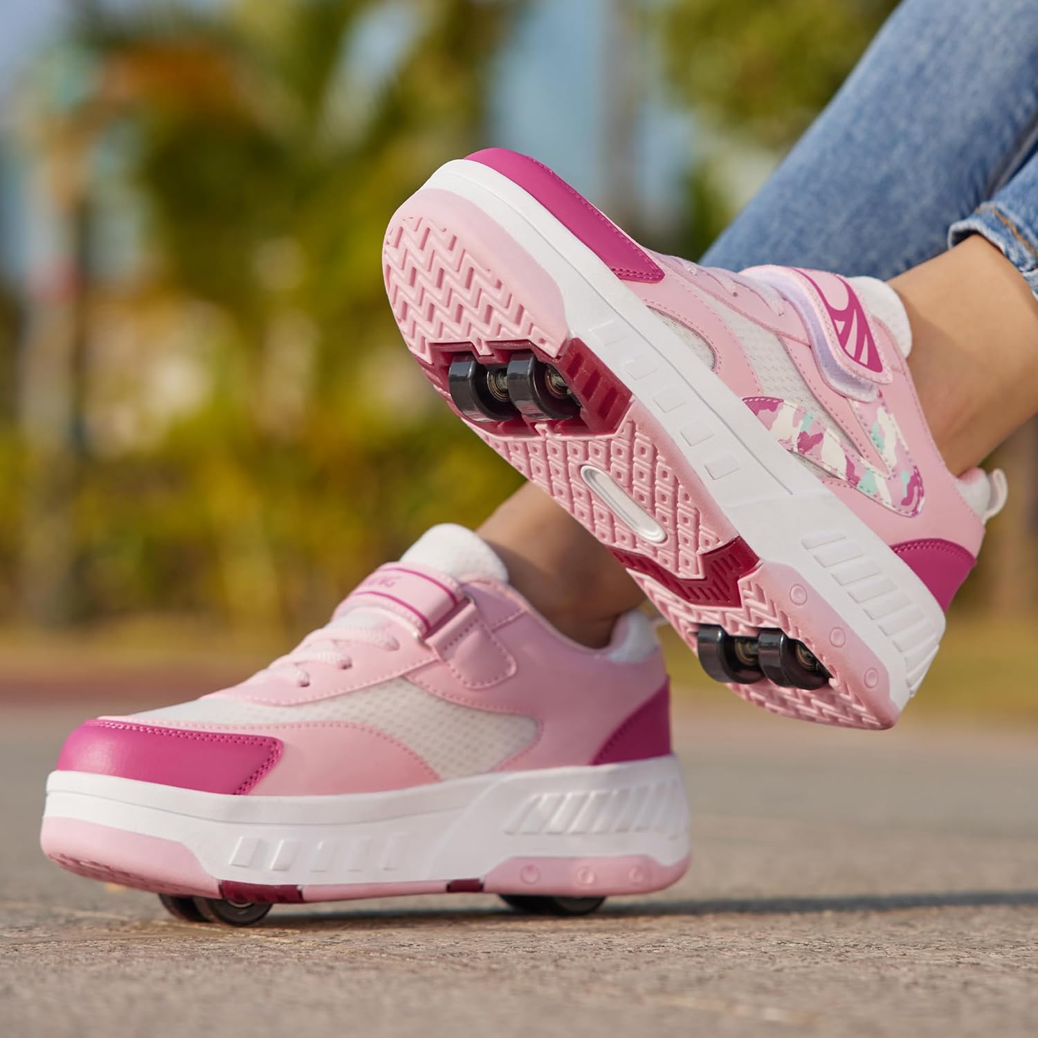 Thumbnail 2 de YINGCSM Rollschuhe 2-in-1 für Kinder