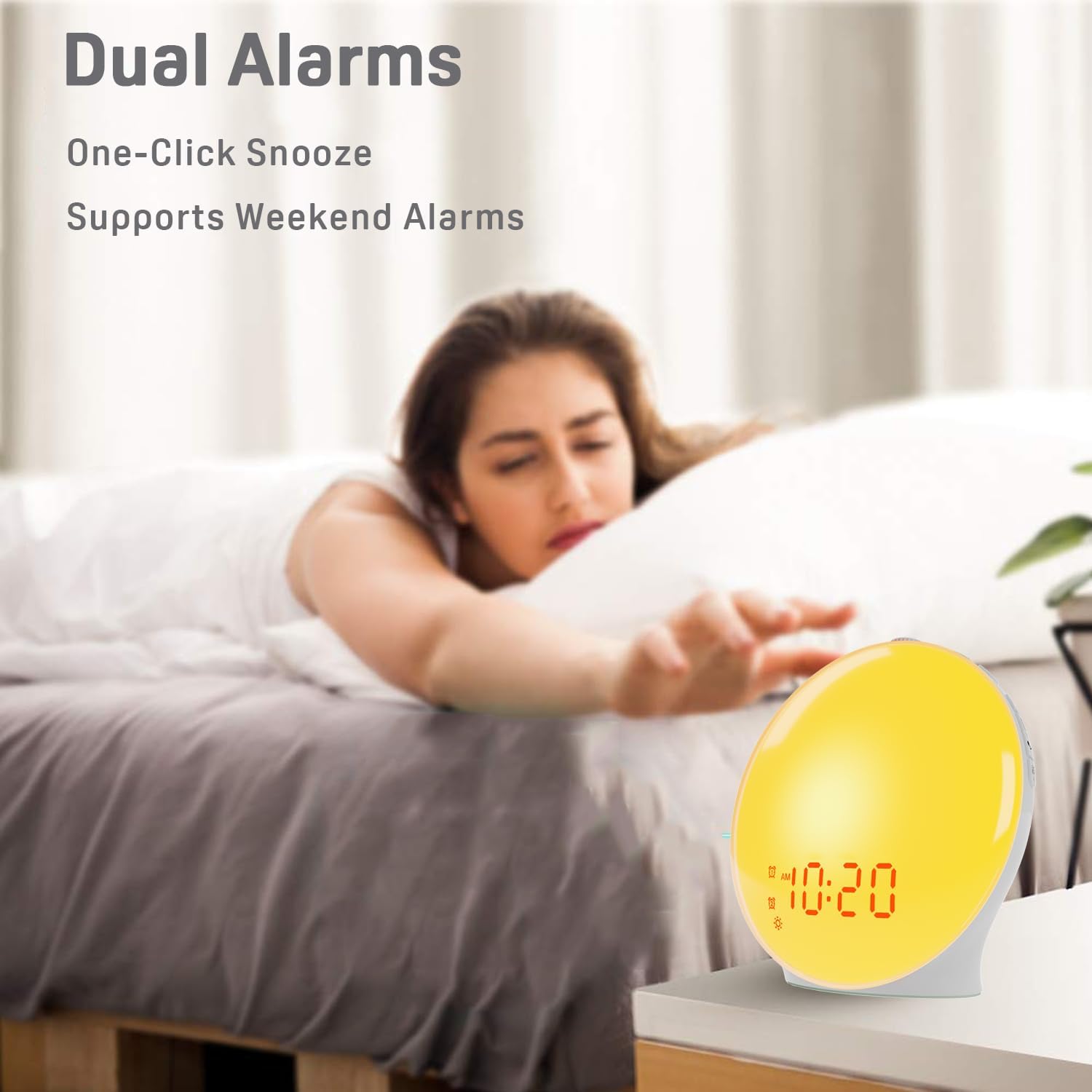Thumbnail 4 de Wake Up Light Sunrise Alarm Clock ⚡