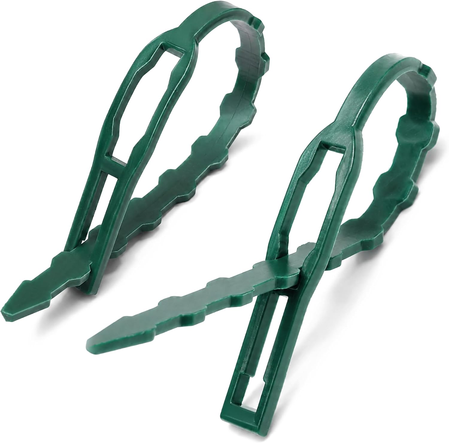 Thumbnail 6 de COM-FOUR® 200x: Raccoglitore per piante verde, 10 cm – 200 fascette riutilizzabili