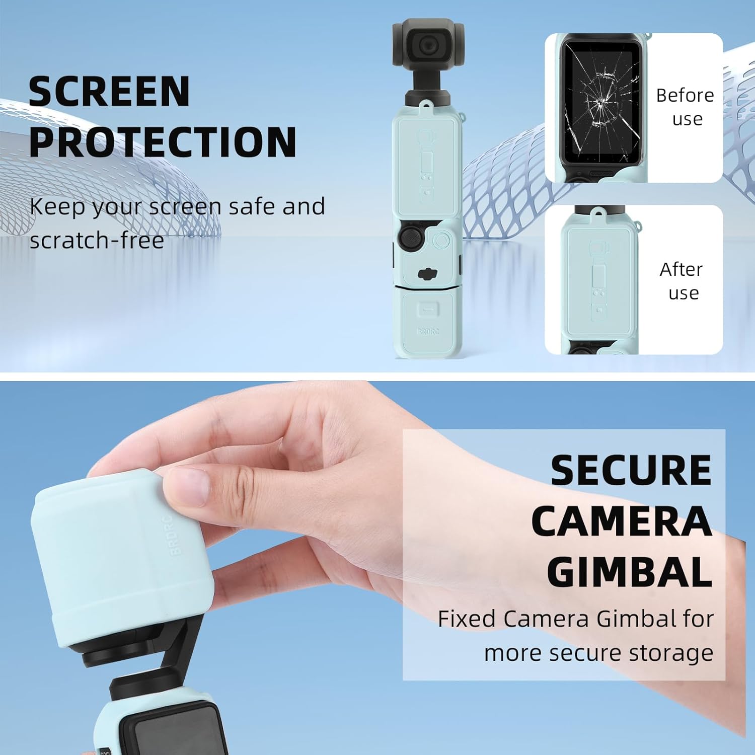 Thumbnail 1 de BRDRC Pocket 3 Silicone Cover (Purple) with Xtra Muse protective sleeve for DJI Osmo Pocket 3 Creator Combo