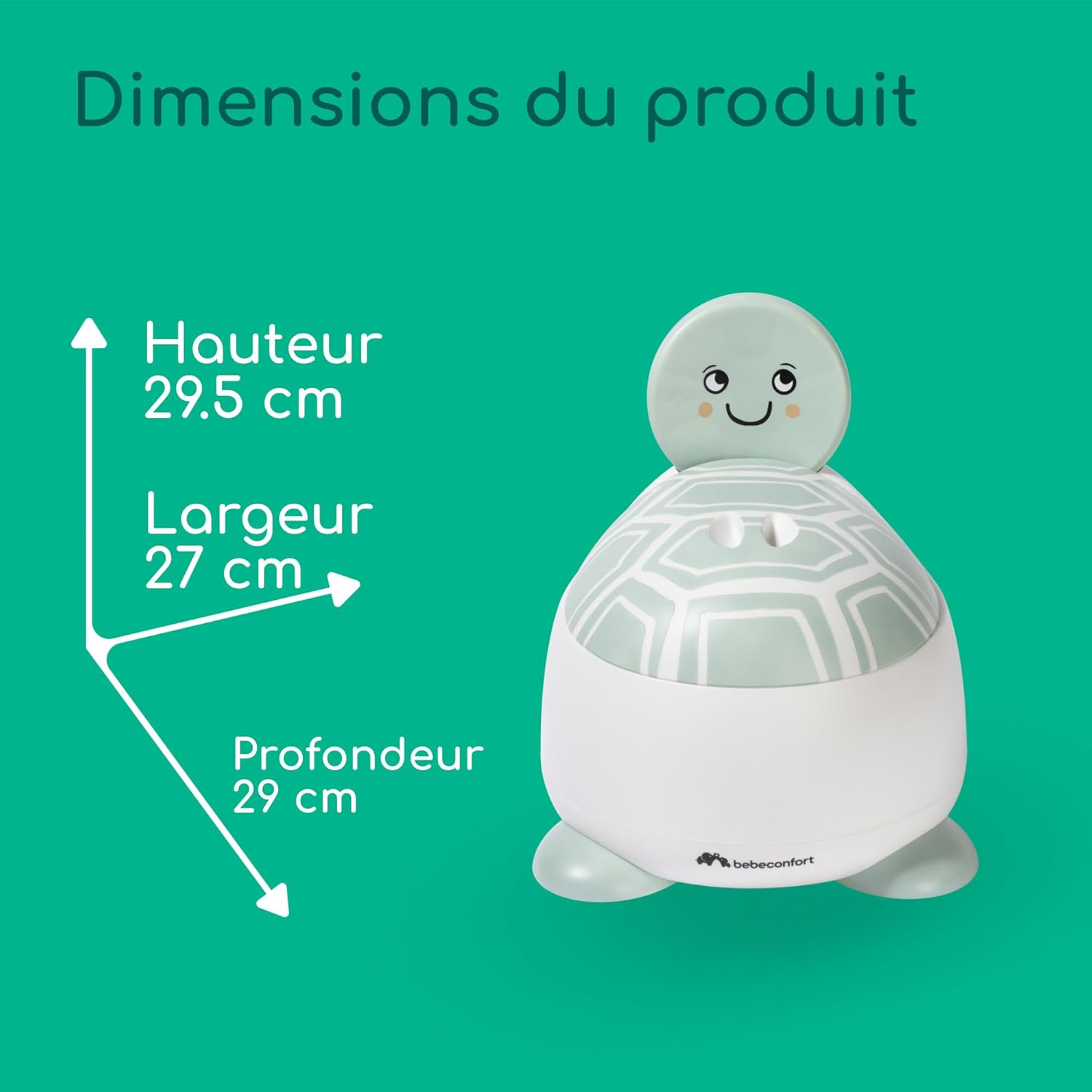 Thumbnail 6 de Bebeconfort Pot Bébé Toilette Confort – Tortue, 12-36 Mois
