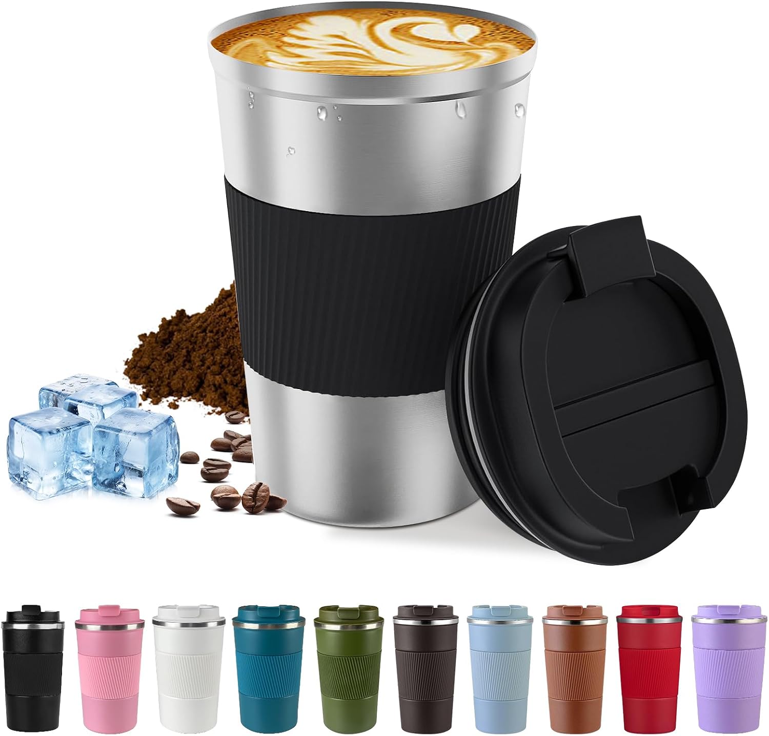 Thumbnail 6 de SPLMIFA 12OZ Travel Coffee Mug