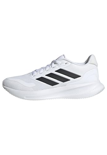 Imagen de Adidas Runfalcon 5 Junior Shoes – Cloud White/Core Black/Core Black, 5 UK en OfertitasTOP