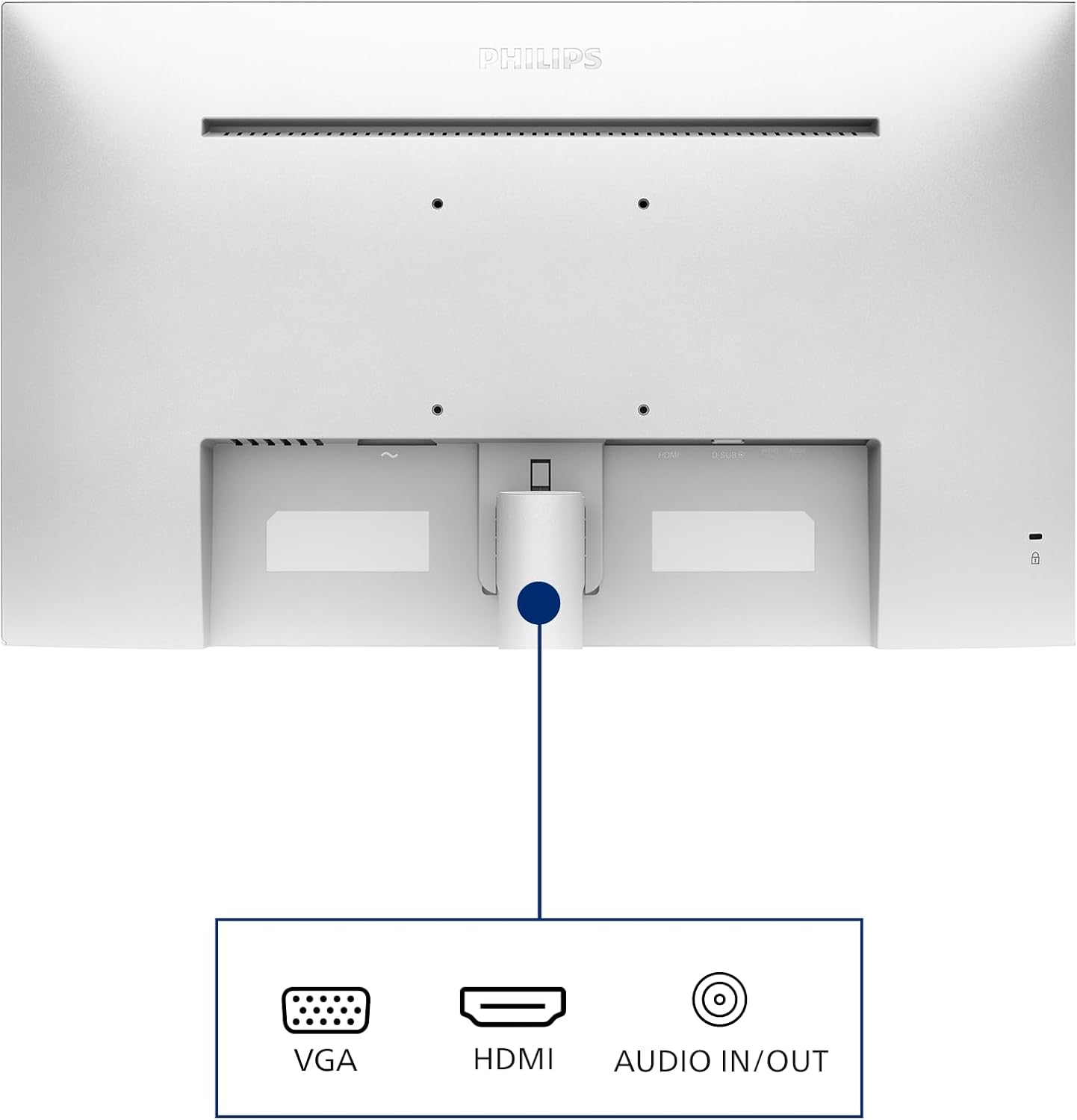 Detalle 2 de Philips 271V8AW 27-inch FHD monitor 75Hz