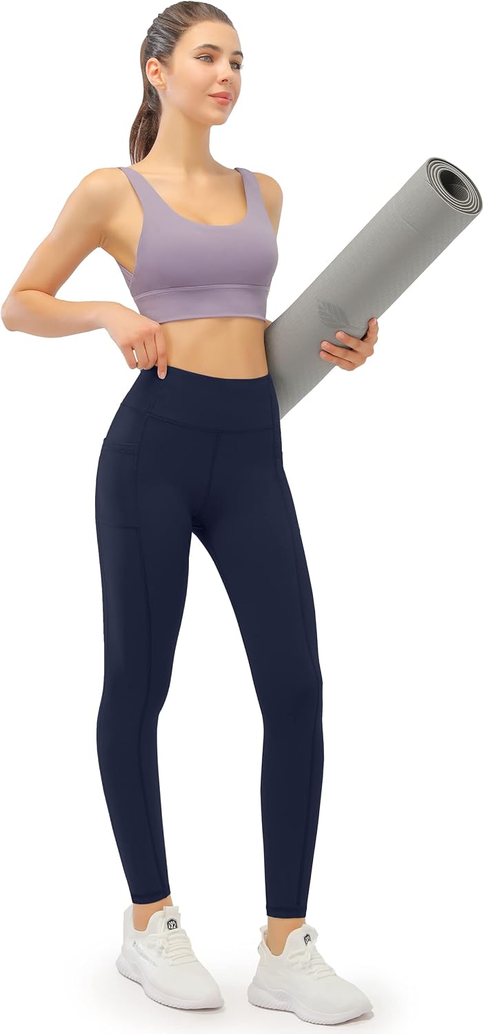 Thumbnail 4 de JOYSPELS women’s fleece lined thermal leggings with pockets (high waist)
