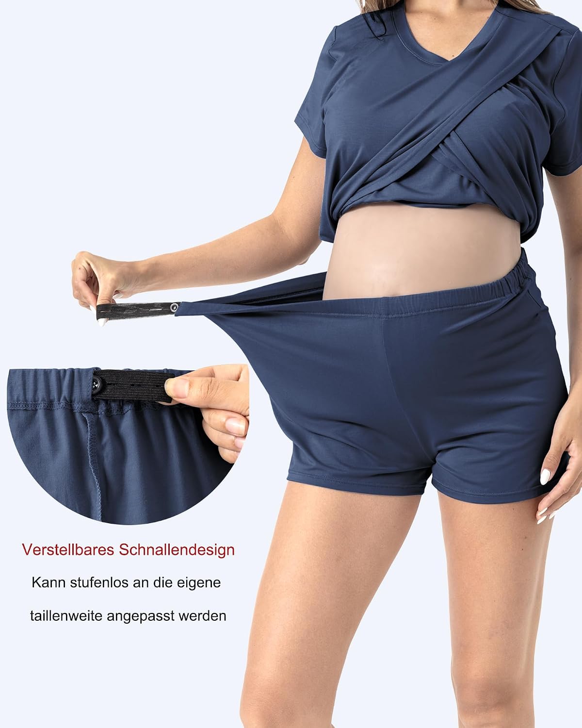 Thumbnail 6 de SUNNYBUY 3-teiliges Still-Pyjama-Set für Zeit nach der Geburt – bequemes Loungewear für Mütter