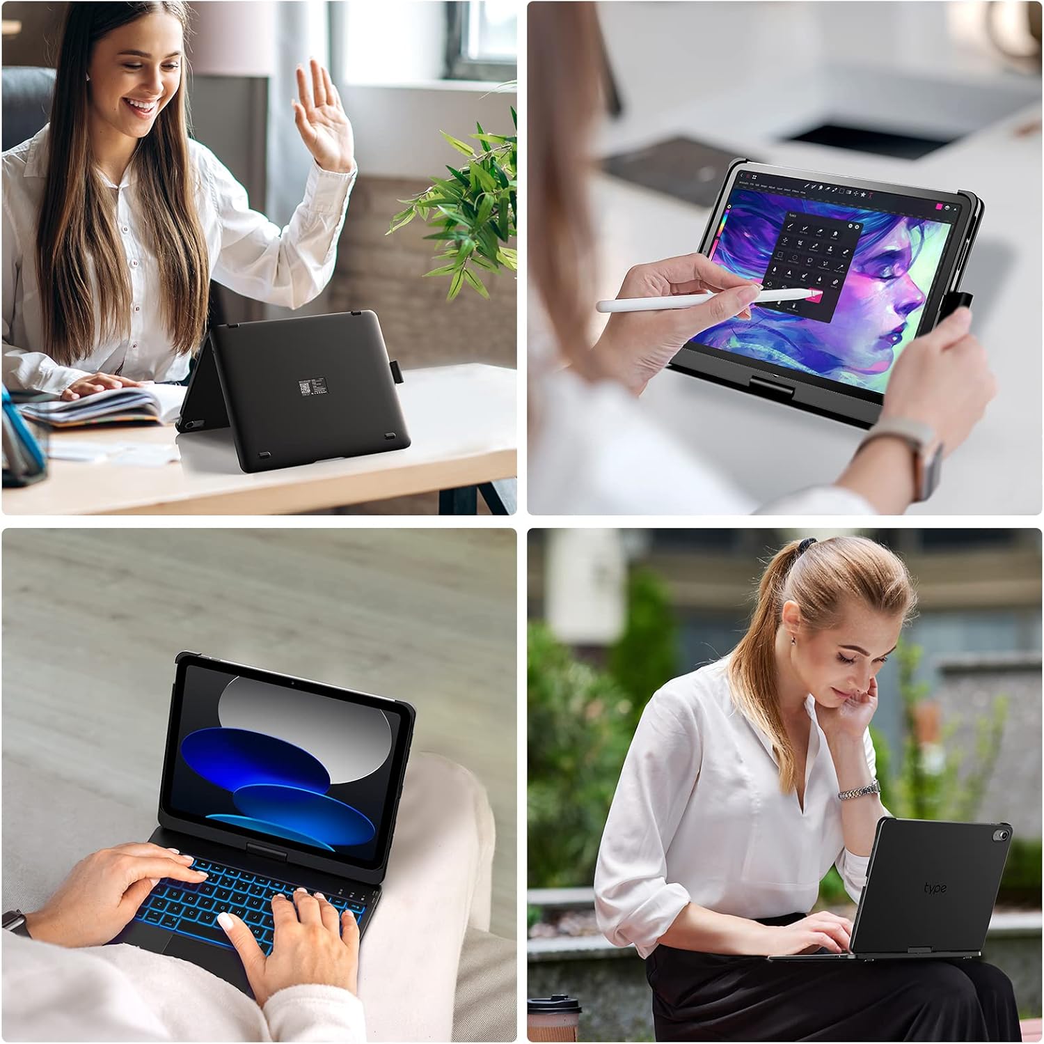 Thumbnail 6 de typecase iPad Keyboard Case with 360° Hinge