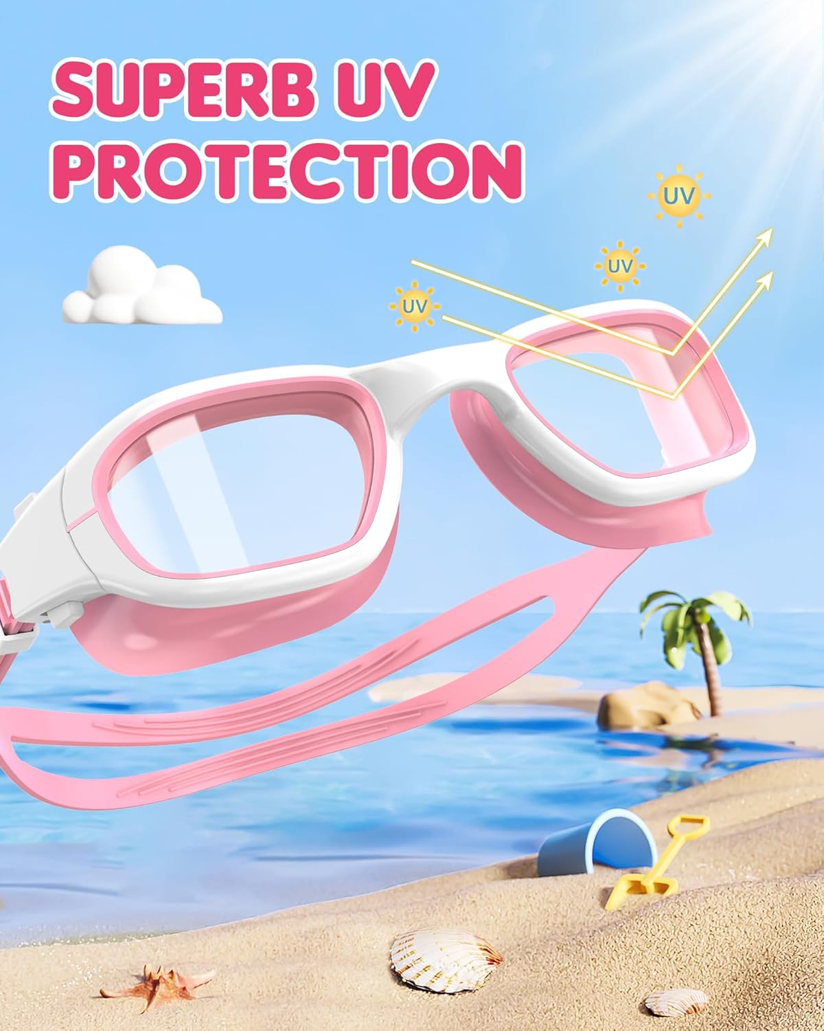 Thumbnail 1 de Zeligerstar Kids Swimming Goggles – Anti-Fog UV Protective Wide Vision for Boys & Girls (6–14)