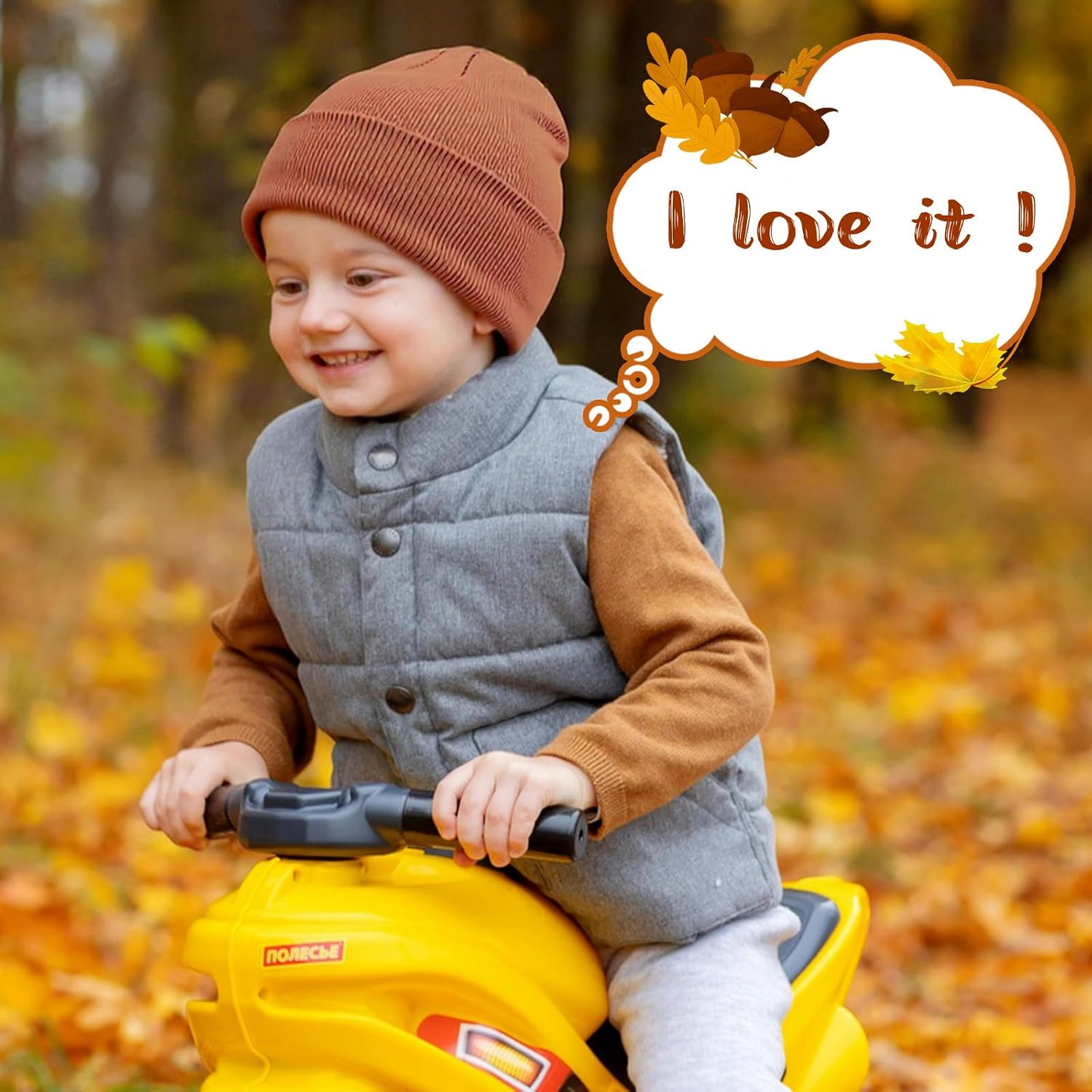 Detalle 1 de ZOORON Toddler Beanie 0-5T