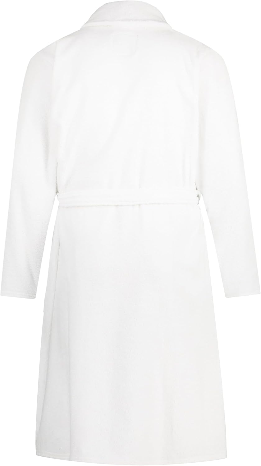 Detalle 2 de JP 1880 Peignoir pour hommes grandes tailles L-8XL en tissu éponge, col châle — Collection Homewear