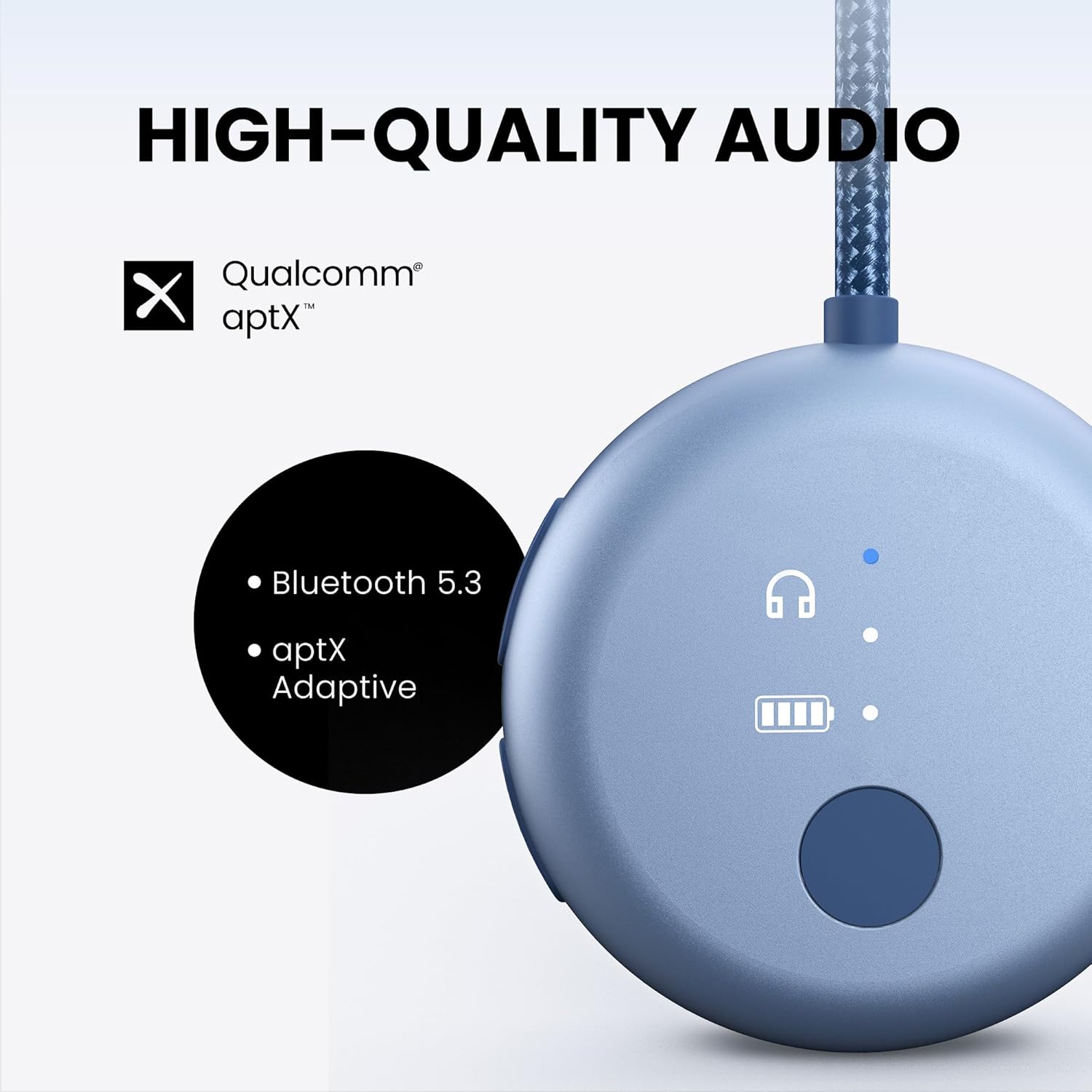 Thumbnail 3 de Avantree SoundJet R1 – Pack of 5 Airplane Bluetooth Adapters for Headphones