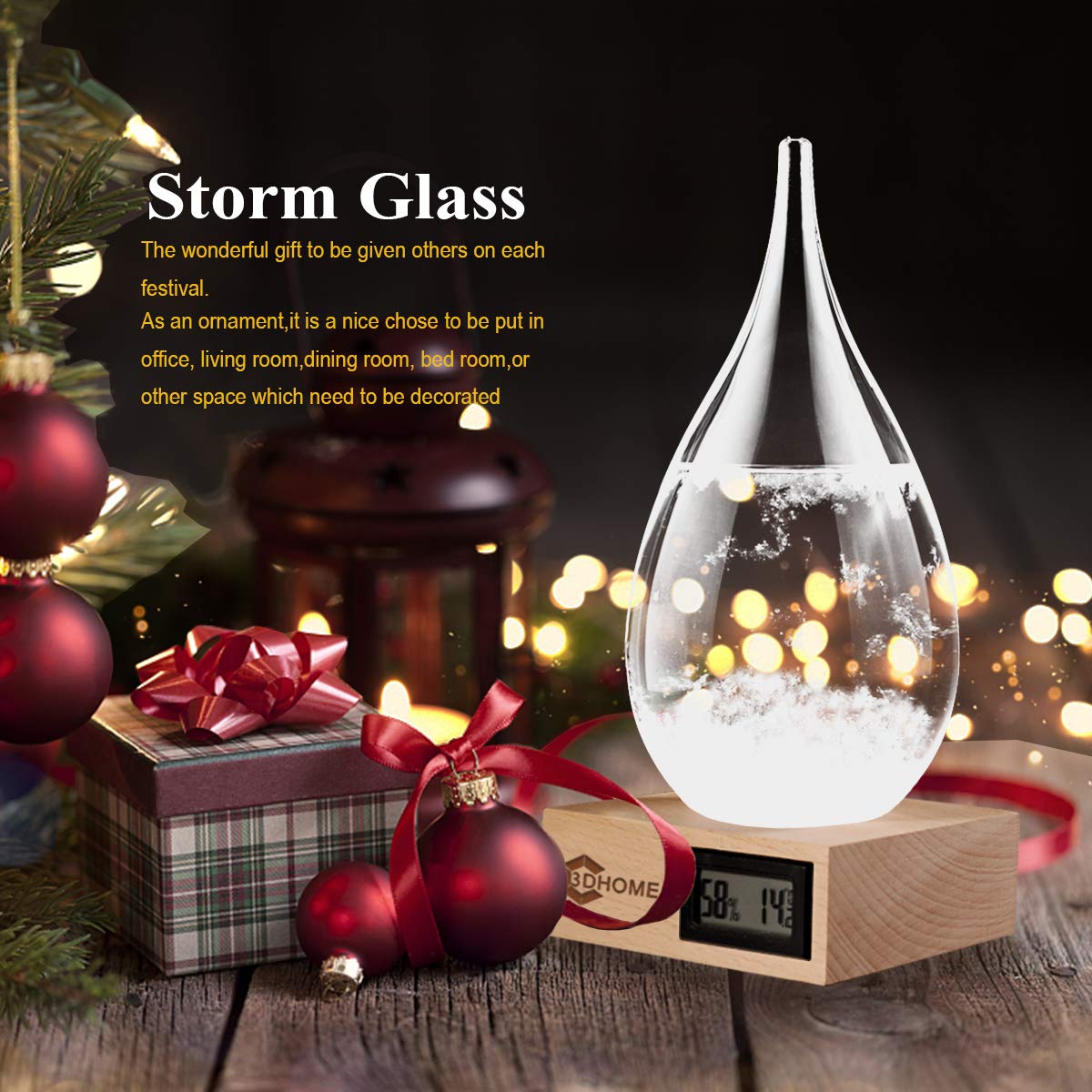Thumbnail 3 de Storm Glass Water Drop Crystal Ball XX-Large
