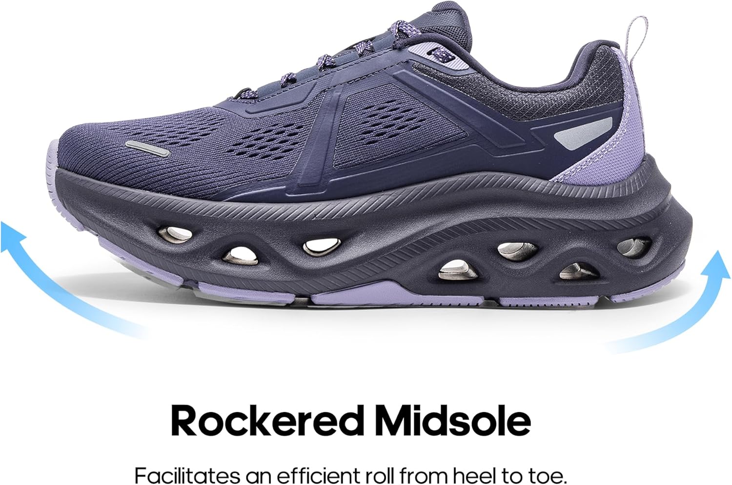 Thumbnail 3 de NORTIV 8 Women's Cushioning Walking Shoes: Breathable, Non-Slip Comfort for Daily Workouts