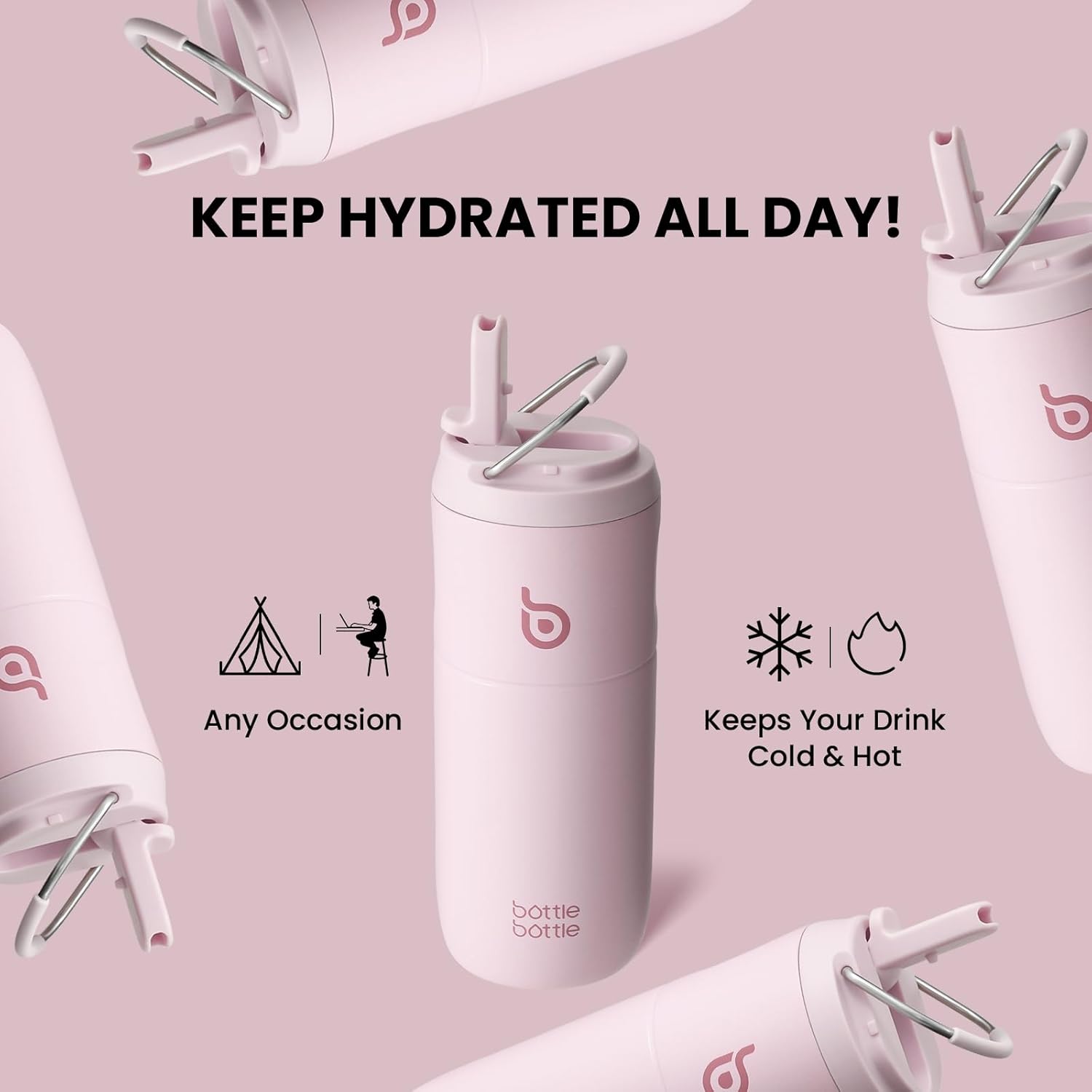 Thumbnail 5 de BOTTLE BOTTLE Insulated 500ml sports drink bottle 🚰
