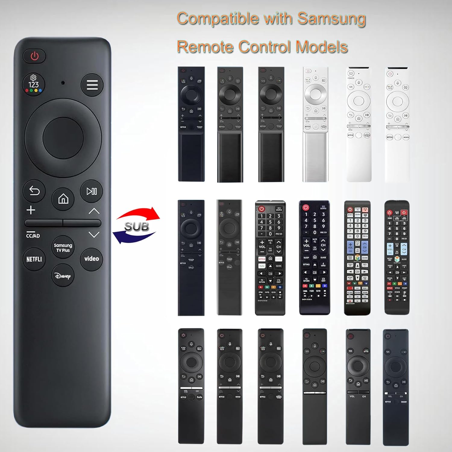 Detalle de VEPRAG Samsung Smart-TV Fernbedienung für Frame