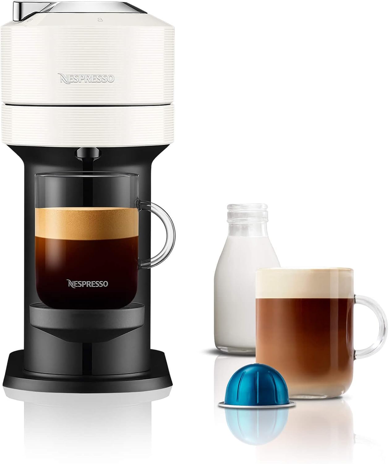 Detalle de Nespresso Vertuo Next EN120.W 6 cup sizes