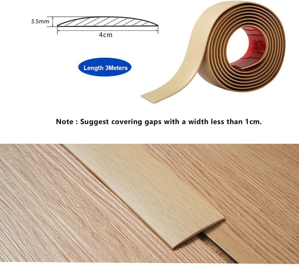 Detalle 2 de Bande de seuil auto adhésive PVC 3 m