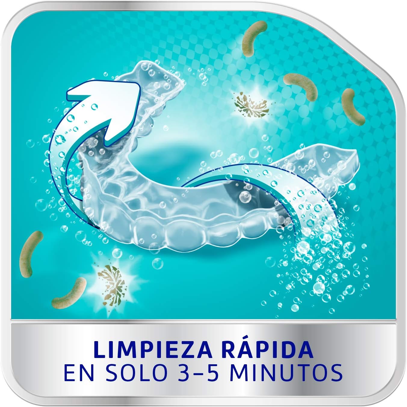 Thumbnail 5 de Corega Tabletas Limpiadoras para Ortodoncias y Férulas 🦷, 36 Tabletas