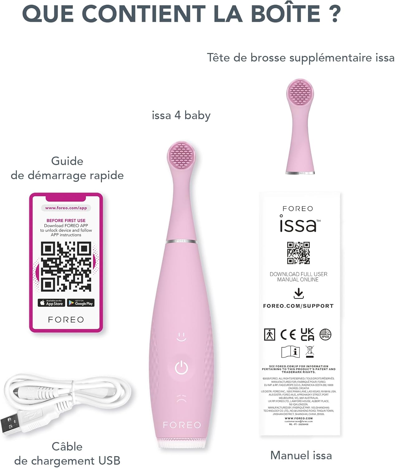 Thumbnail 5 de FOREO ISSA 4 Baby Brosse bébé 240 jours