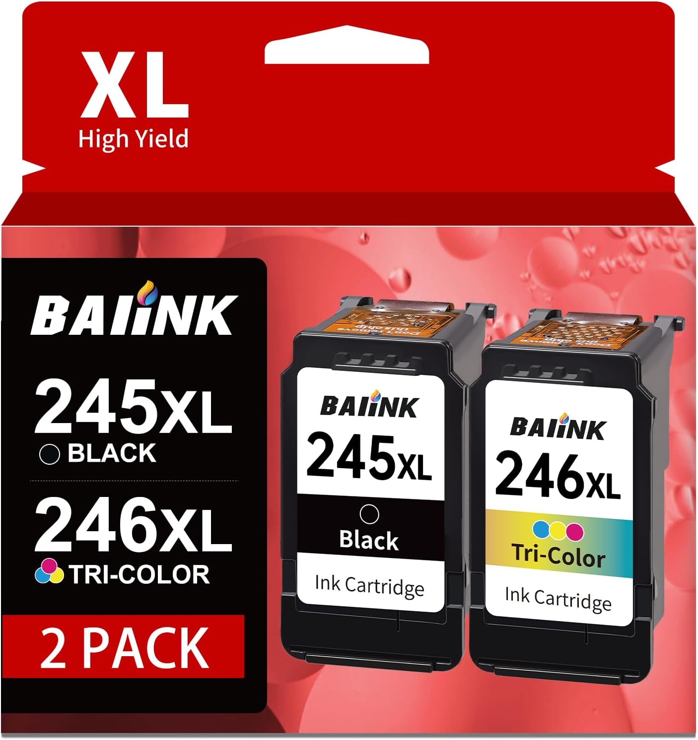 Detalle de BAIINK 245XL 246XL Combo Pack Remanufactured Ink Cartridges