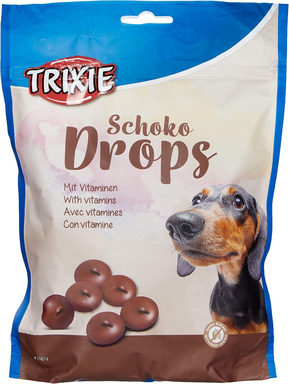 Detalle 1 de Trixie 31624 mjölkdroppar, 350 g i återförslutningsbar påse