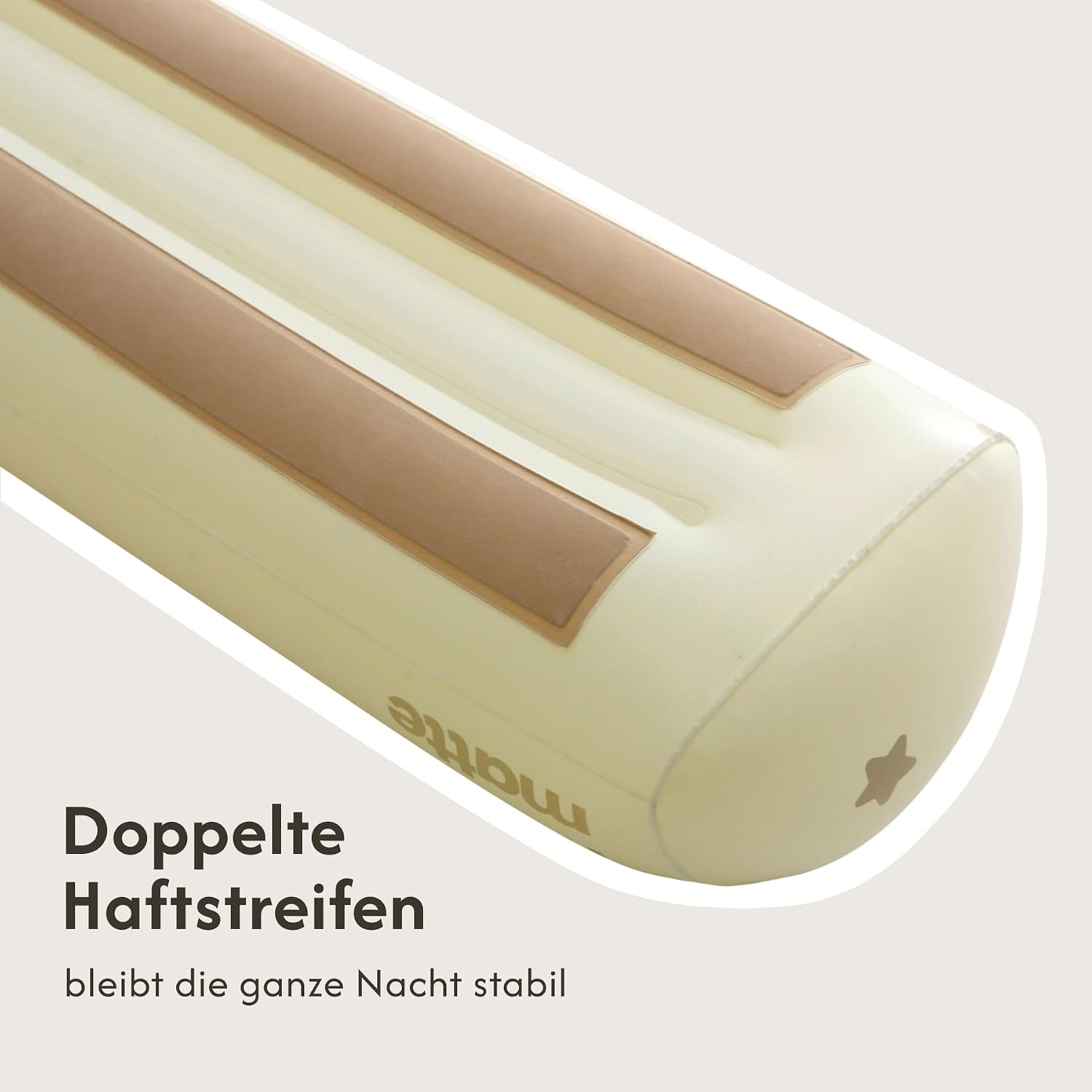 Detalle de Hakuna Matte Universeller aufblasbarer Rausfallschutz unter dem Spannbettlaken – sicherer Bettschutz fürs Boxspring- oder Standardbett