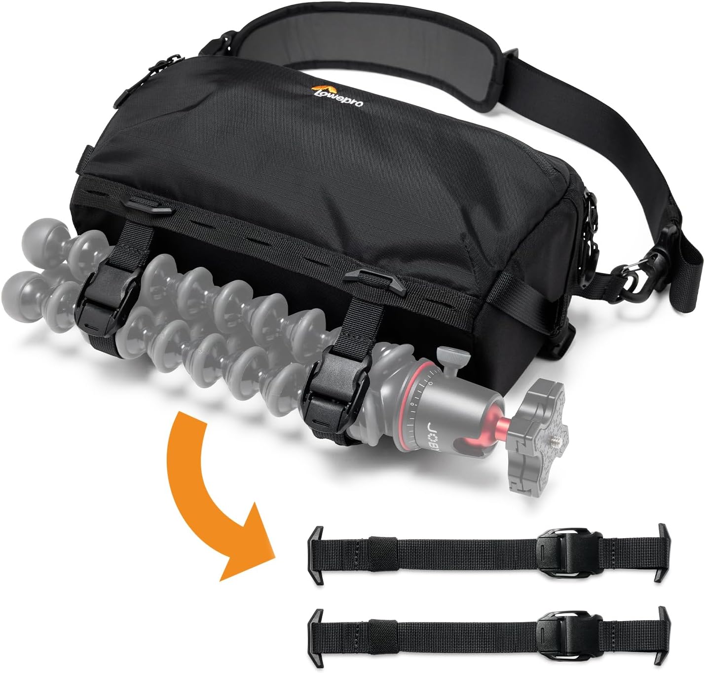 Thumbnail 3 de Lowepro ProTactic Lite SLX 120 AW III : sac photo bandoulière léger 5 L avec housse anti-pluie
