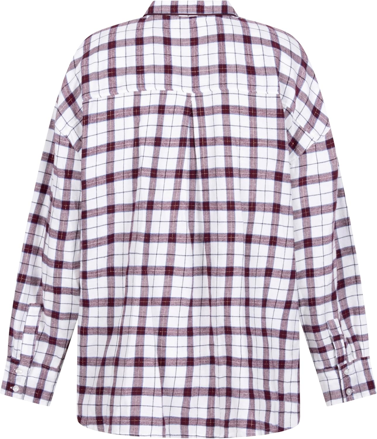 Detalle 2 de Hunkemöller Pyjamatop aus Flanell Gardenia – Größe S