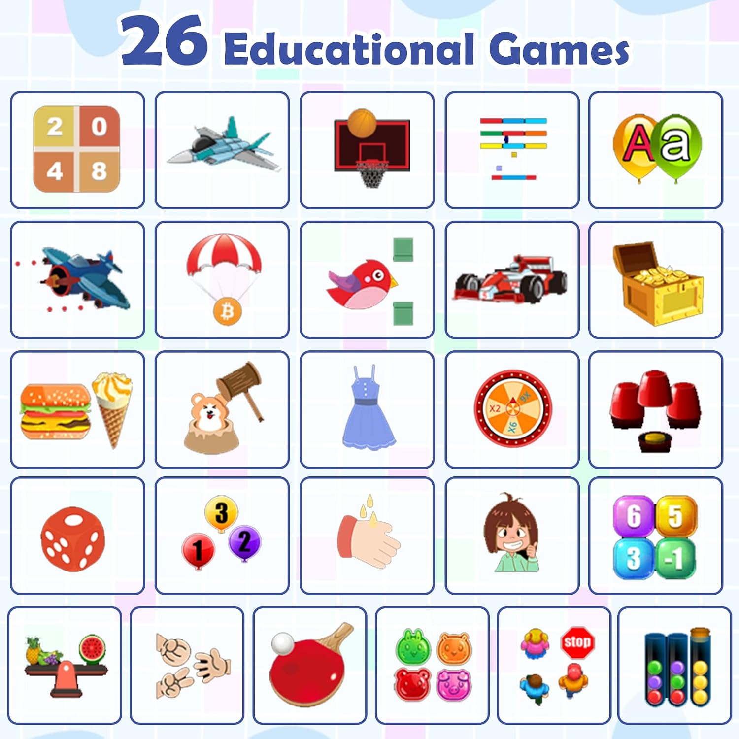 Thumbnail 3 de Kids Smartwatch with 26 Puzzle Games