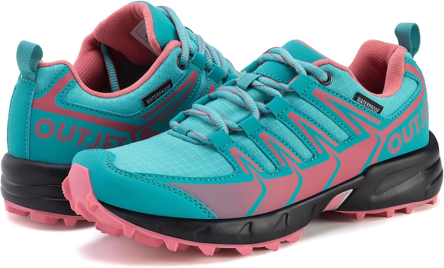 Thumbnail 6 de OUTJET Women's Waterproof Hiking Shoes: Lightweight, Non-Slip Waterproof Boots