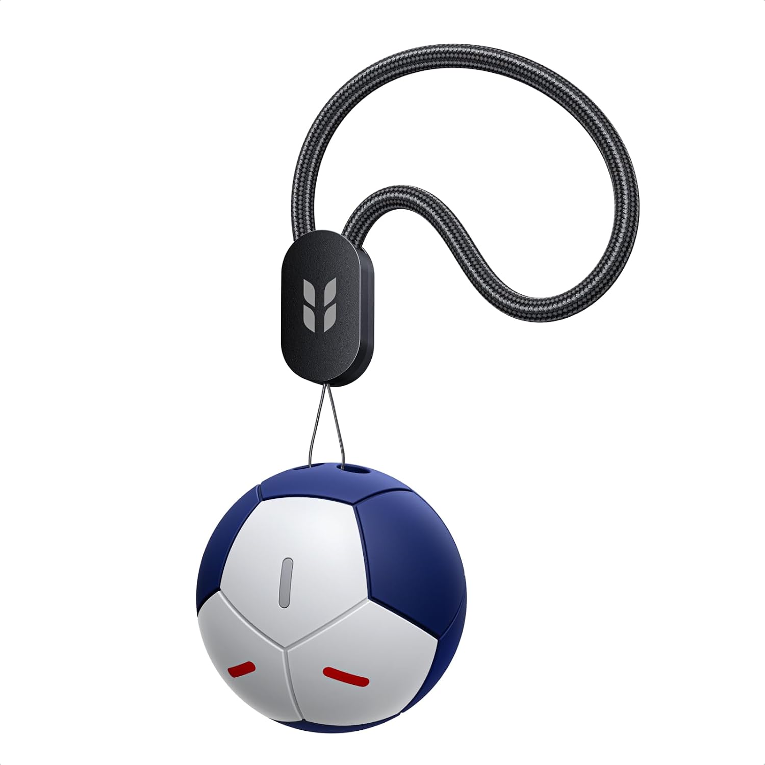 Detalle de UGREEN FineTrack 2 Finder Tag Design Football – Localisateur Find My en couleur tricolore (IP68, 110 dB)