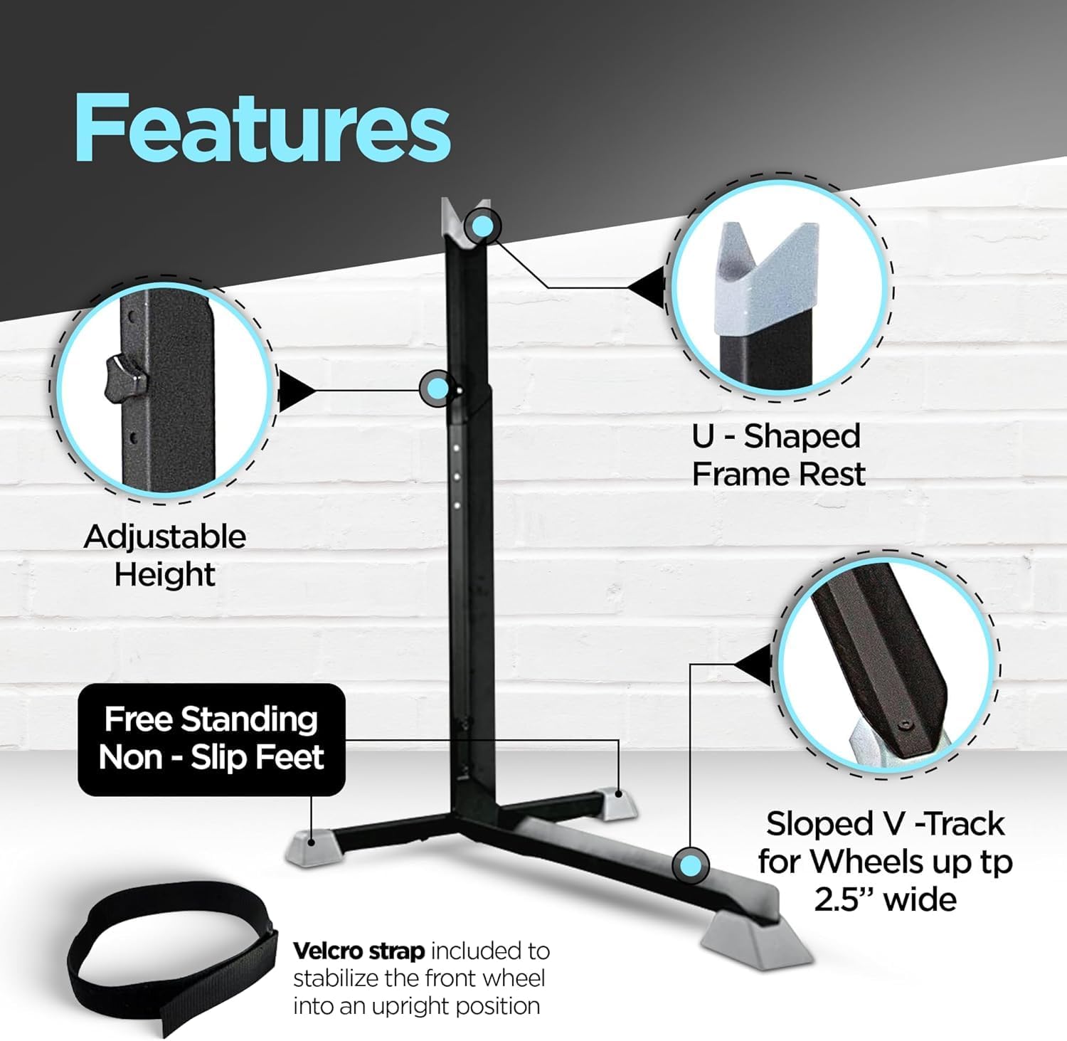 Thumbnail 4 de Bike Nook Soporte para Bicicleta, Ajustable y Espacioso