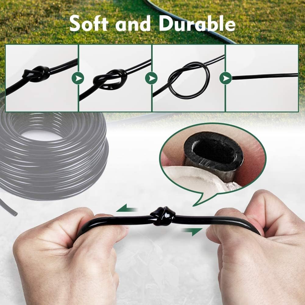 Thumbnail 2 de Hydrogarden Micro Irrigation Tube: 20m 4mm ID (6mm OD) PVC Drip Line for Garden Irrigation