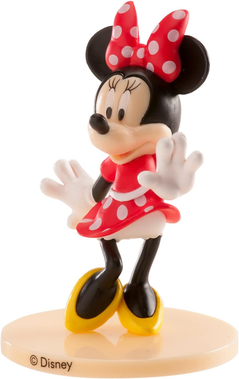 Thumbnail 2 de Décoration de gâteau Dekora Minnie Mouse en PVC (figurine Minnie pour gâteau) 9 cm, multicolore