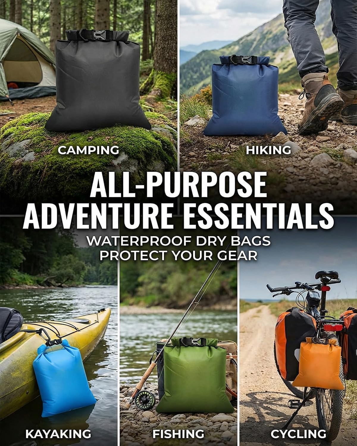 Thumbnail 5 de Victoper Dry Bag Set 6pcs 8L capacity