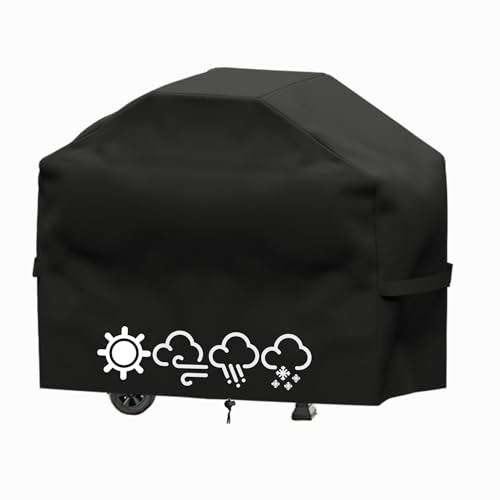 Detalle de Jemkgeik Copertura Barbecue da Esterno 145x61x117 cm: protezione impermeabile per tutte le stagioni