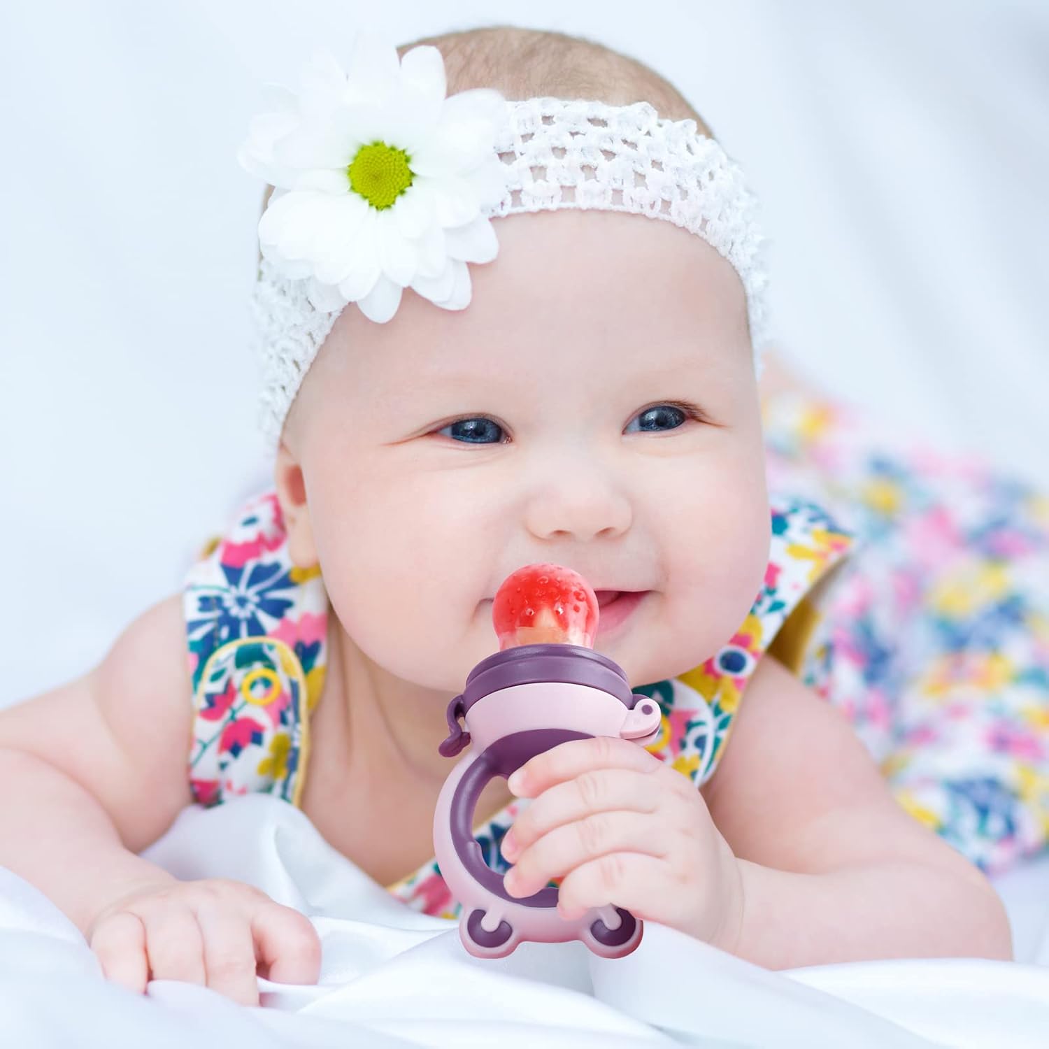 Thumbnail 4 de HAOBAOBEI Baby Solids/Frozen Fruit Feeder Pacifier & Teether Toy (2-Pack) for 4M+