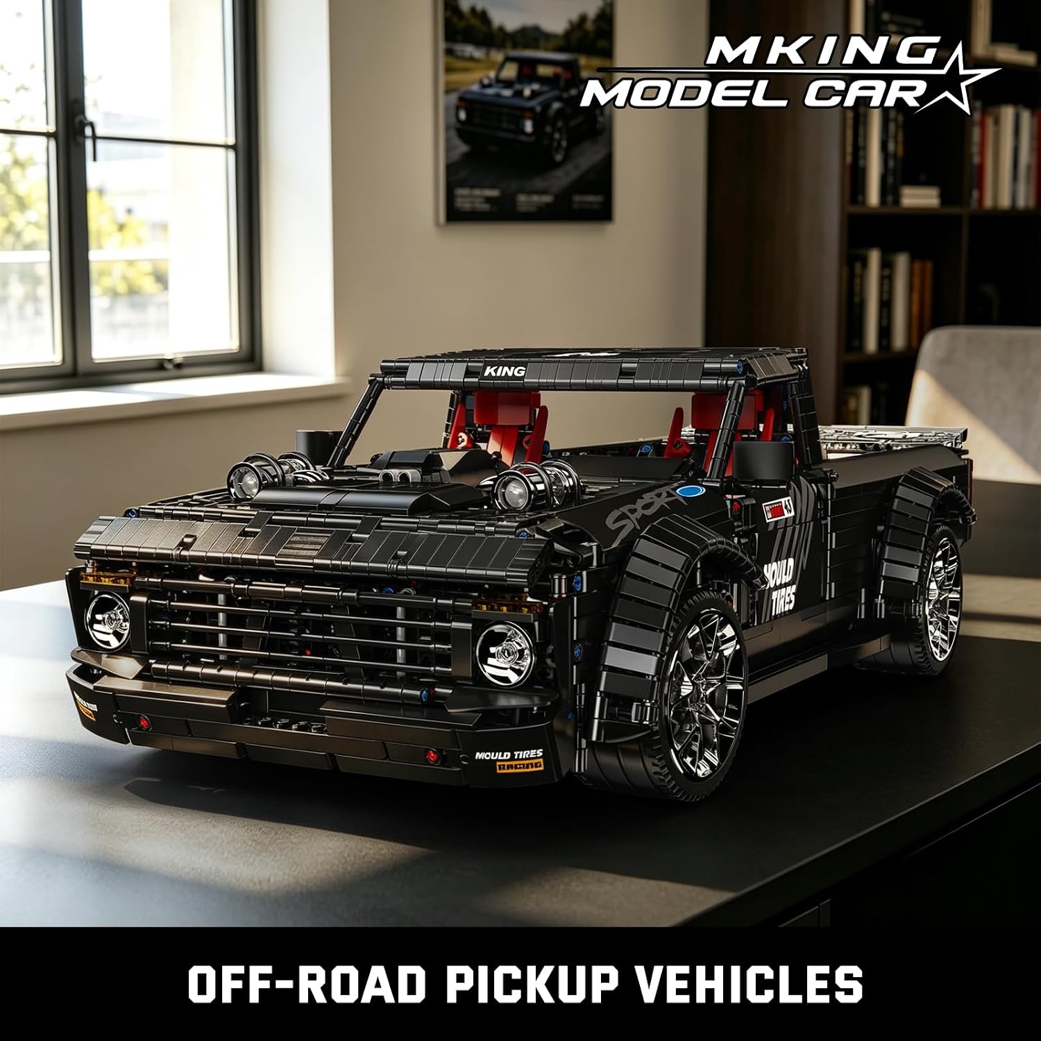 Detalle 2 de Mould King 13082 Pickup Truck 3695 pieces