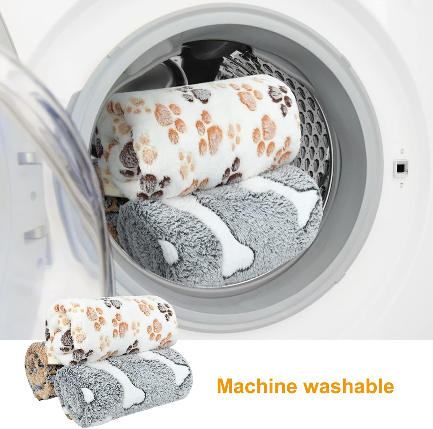Thumbnail 3 de 3 Pcs L Pet Soft Dog Blankets