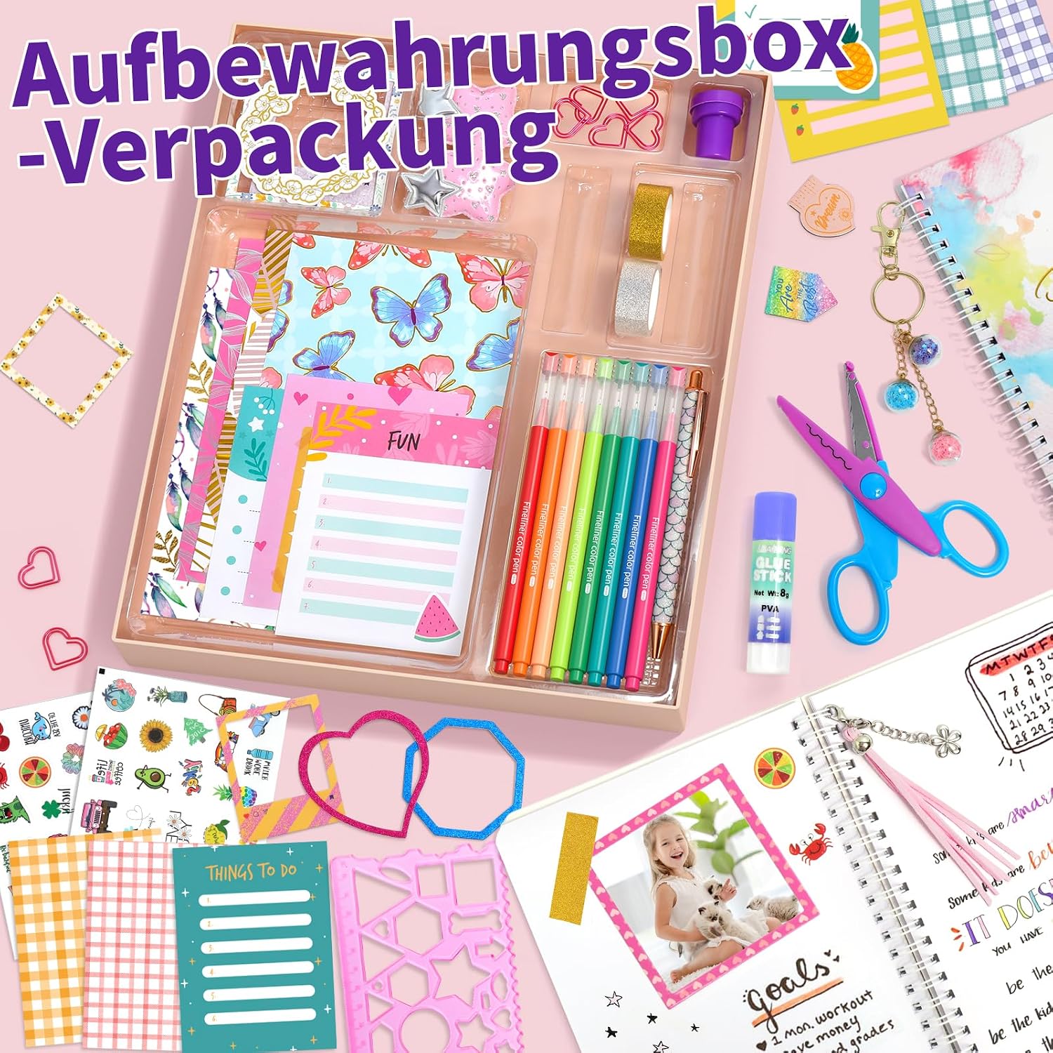 Thumbnail 6 de Mega Tagebuch Set 2er Pack 80 Blatt