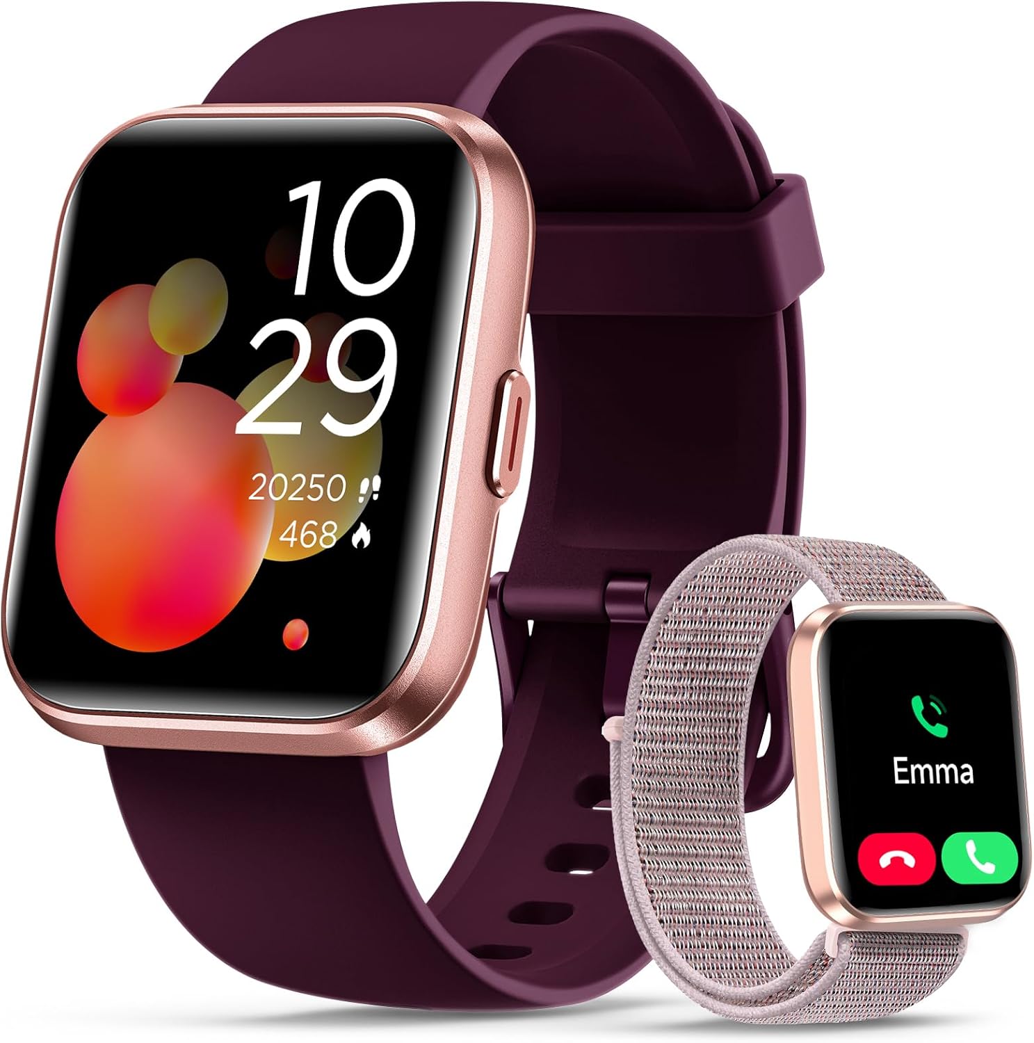 Smart Watches for Women (Answer/Make Call) with Alexa Built-in and 120 Sports Modes